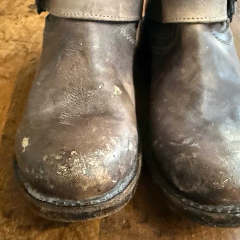 Freebird by Steven Crosby Engineer Boots Dip-Dyed - Picture 7 of 9